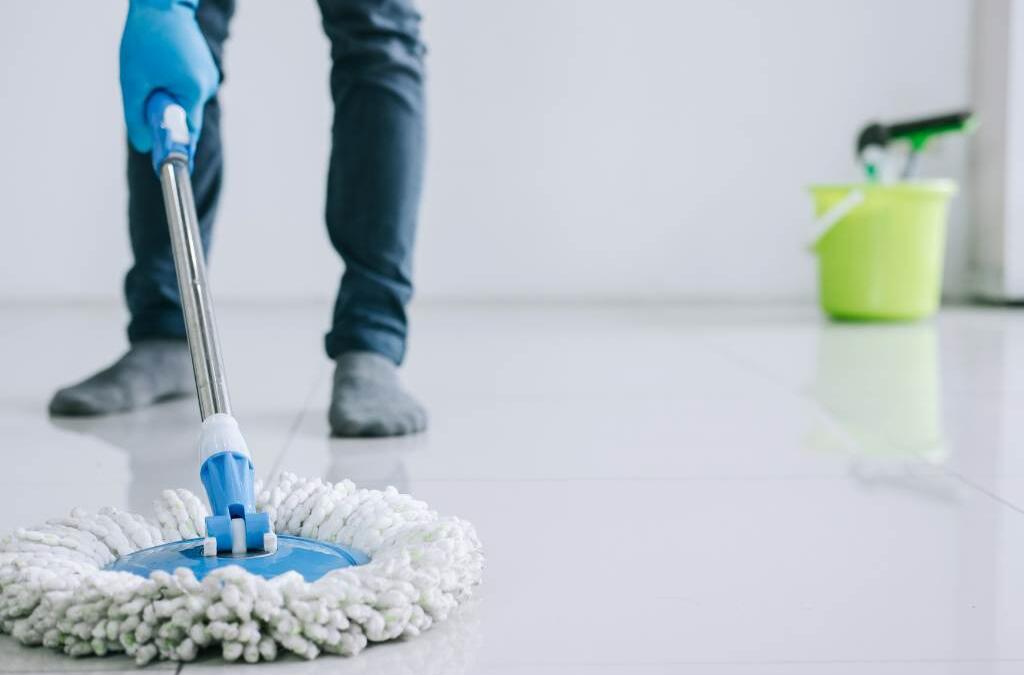 Disinfectant Floor Cleaner Within Facility Programs