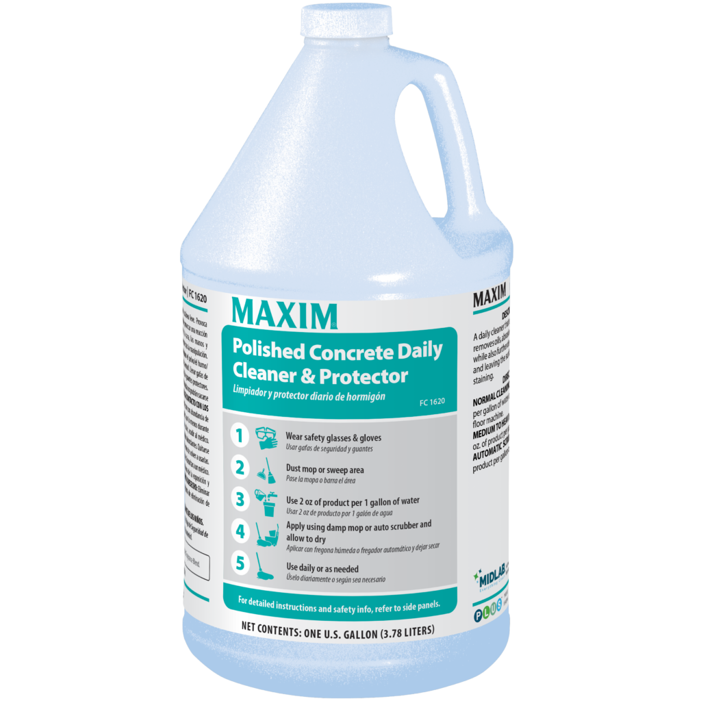 Polished Concrete Daily Cleaner & Protector Midlab, Inc.