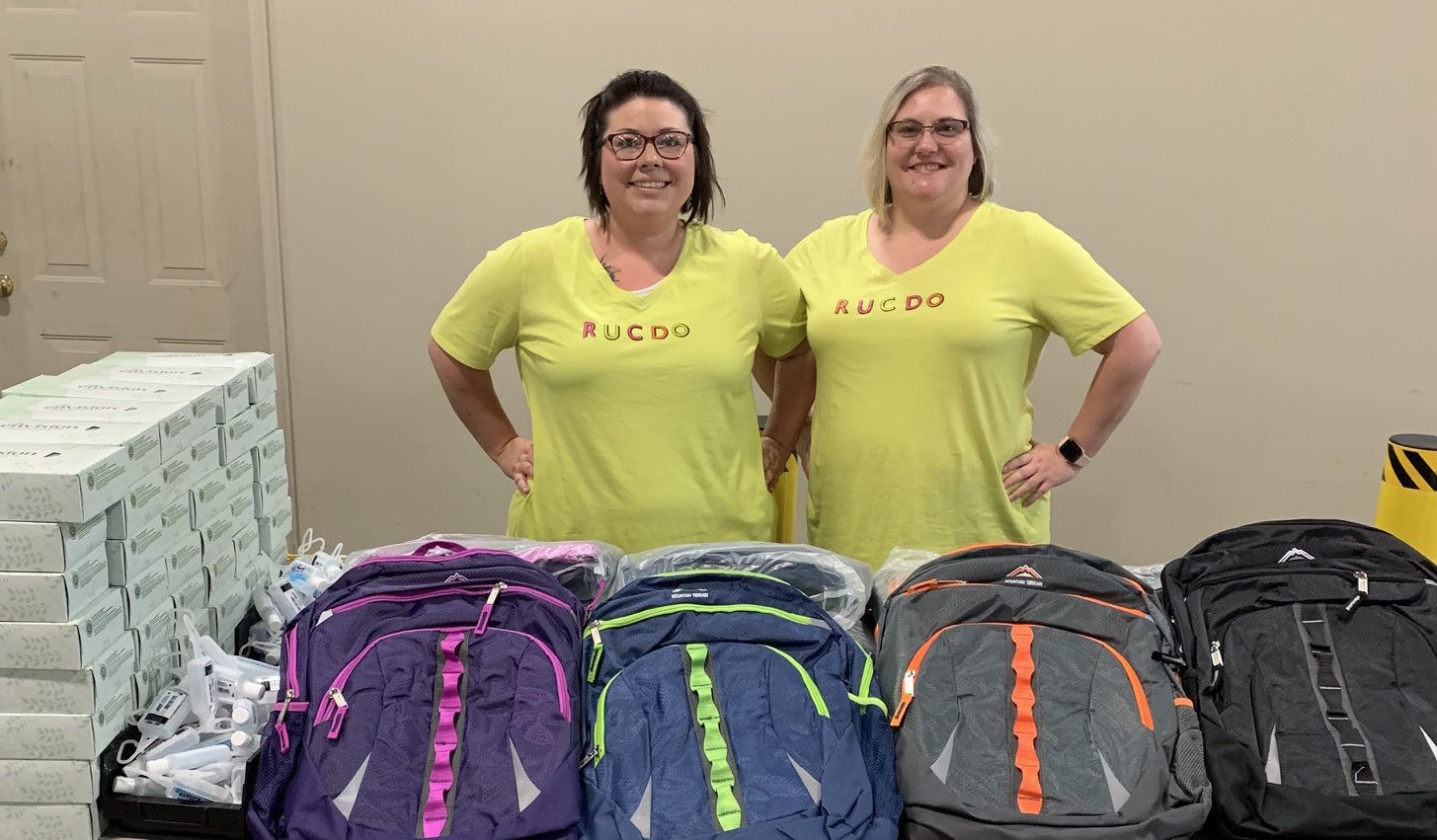Midlab back to school volunteers