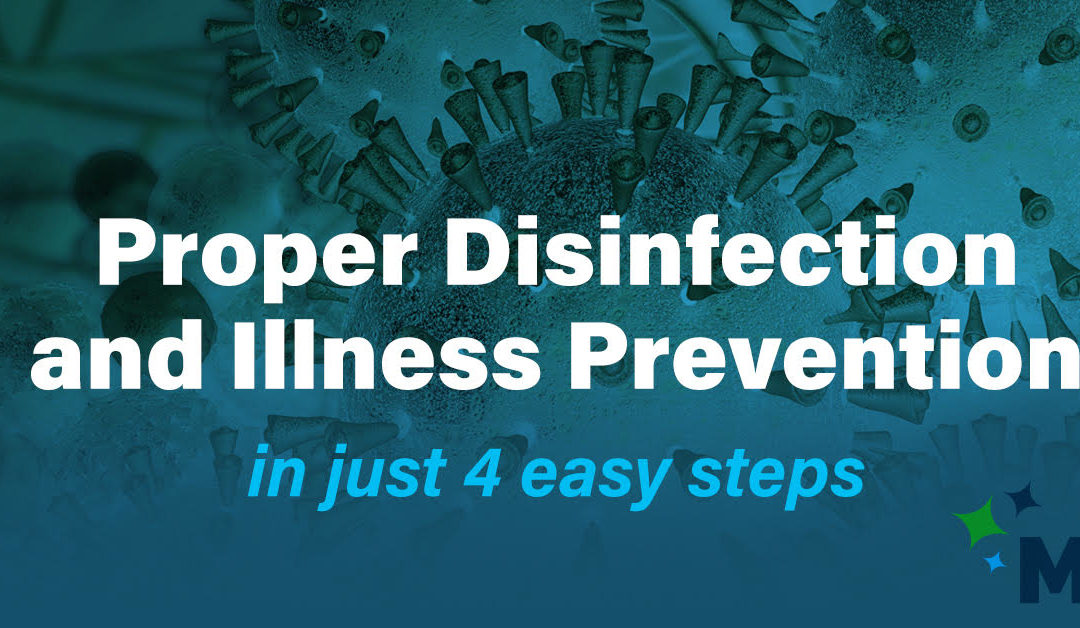 4 Steps to Proper Disinfection & Illness Prevention
