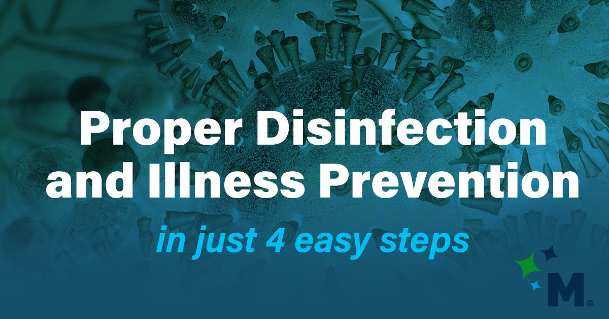 4 Steps to Proper Disinfection & Illness Prevention